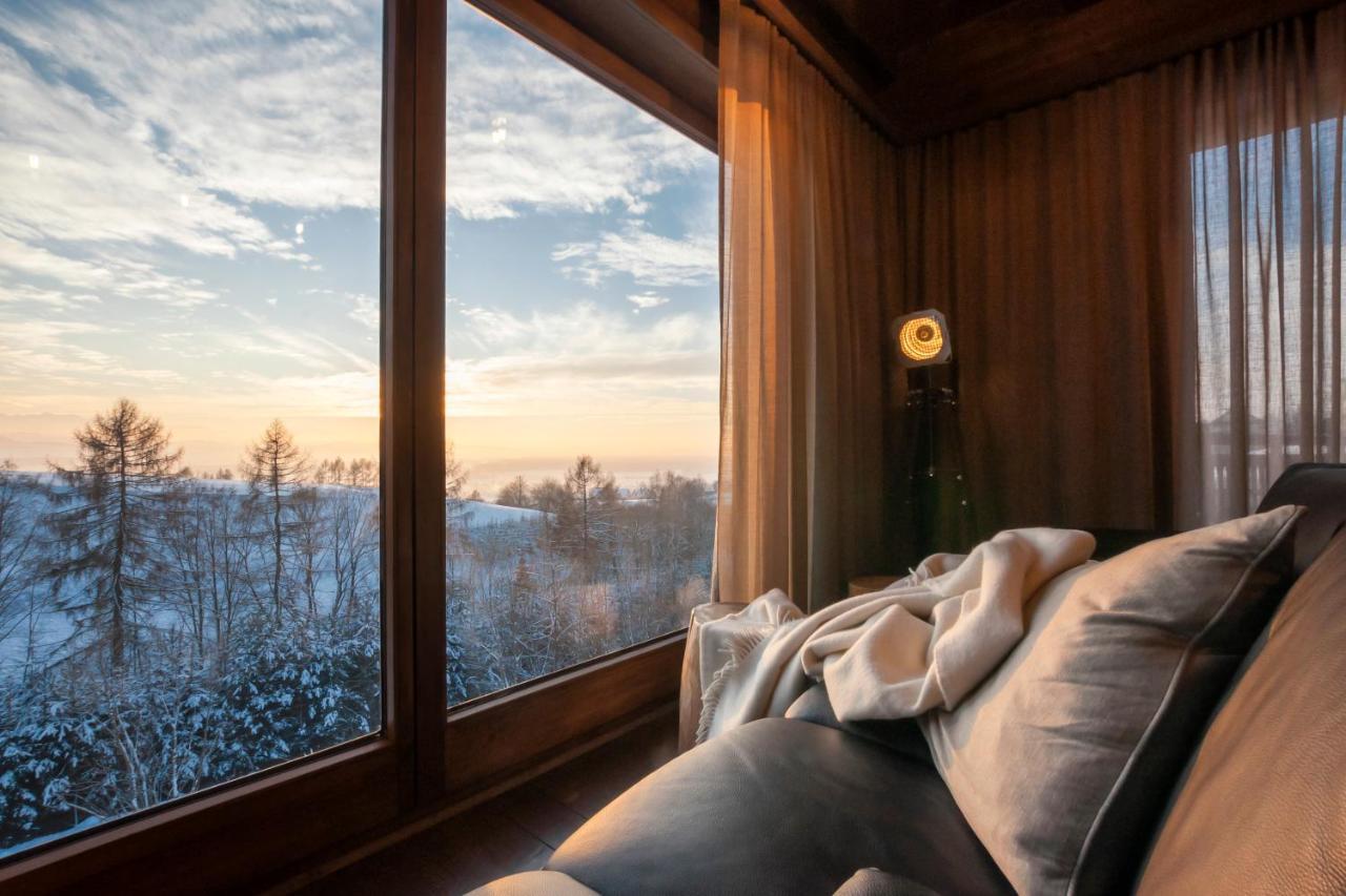 Koza U Woza Wypocznij W Gorach W Rytmie Slow Drewniany Dom Premium Z Widokiem Na Panorame Tatr Ecospa Strefa Fitness Zielona Farma Warsztaty (Adults Only) Szlembark Экстерьер фото
