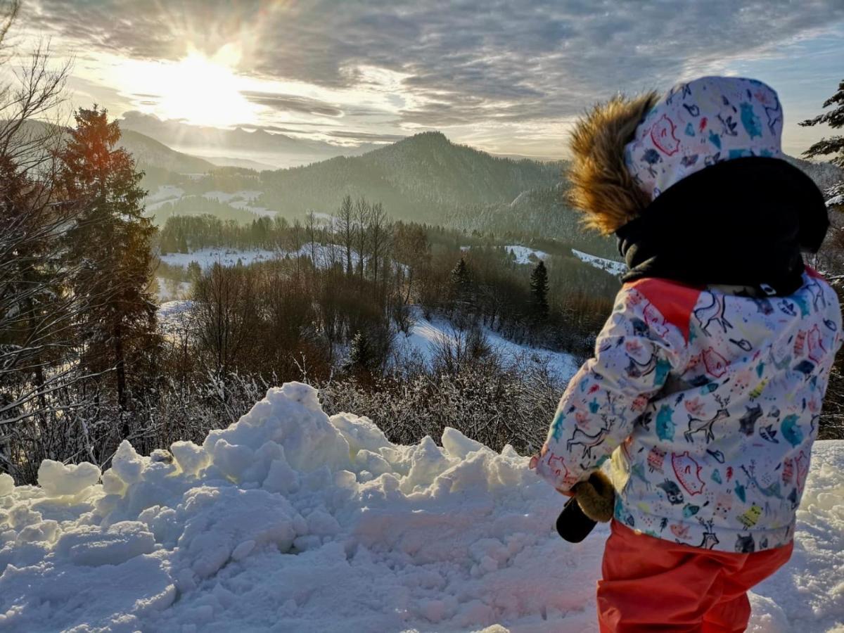 Koza U Woza Wypocznij W Gorach W Rytmie Slow Drewniany Dom Premium Z Widokiem Na Panorame Tatr Ecospa Strefa Fitness Zielona Farma Warsztaty (Adults Only) Szlembark Экстерьер фото
